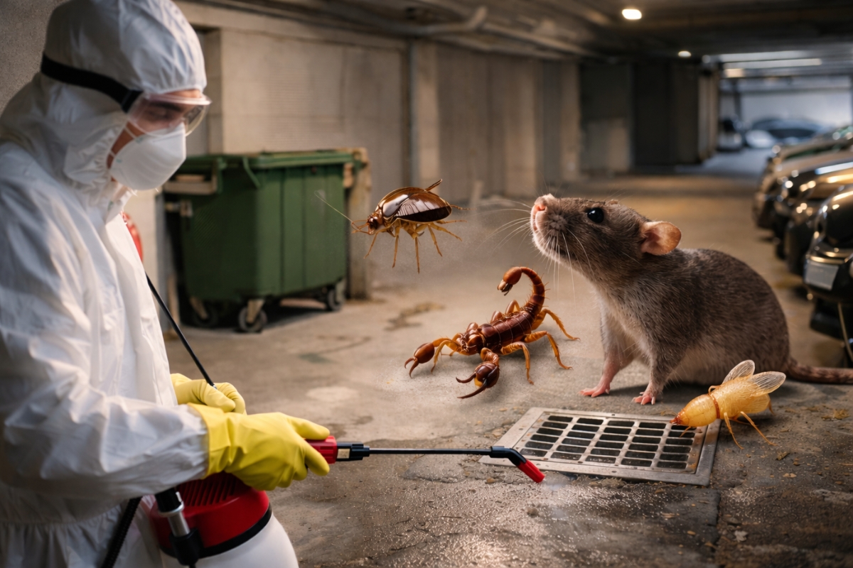 Dedetização e controle de pragas: dever do condomínio e cuidados legais